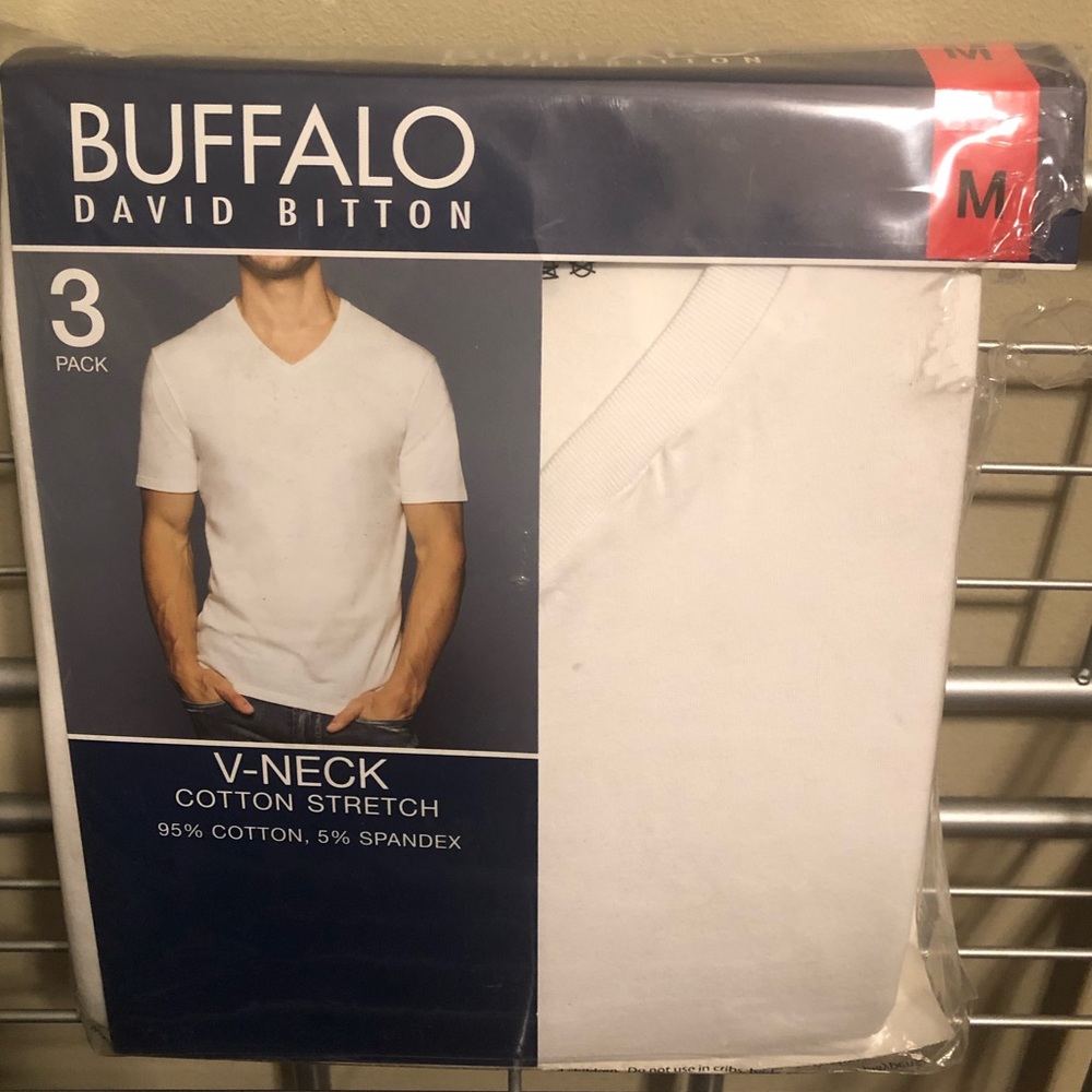Buffalo v neck 3 pack